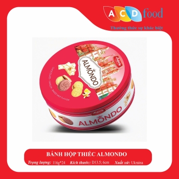 BÁNH HỘP THIẾC ALMONDO